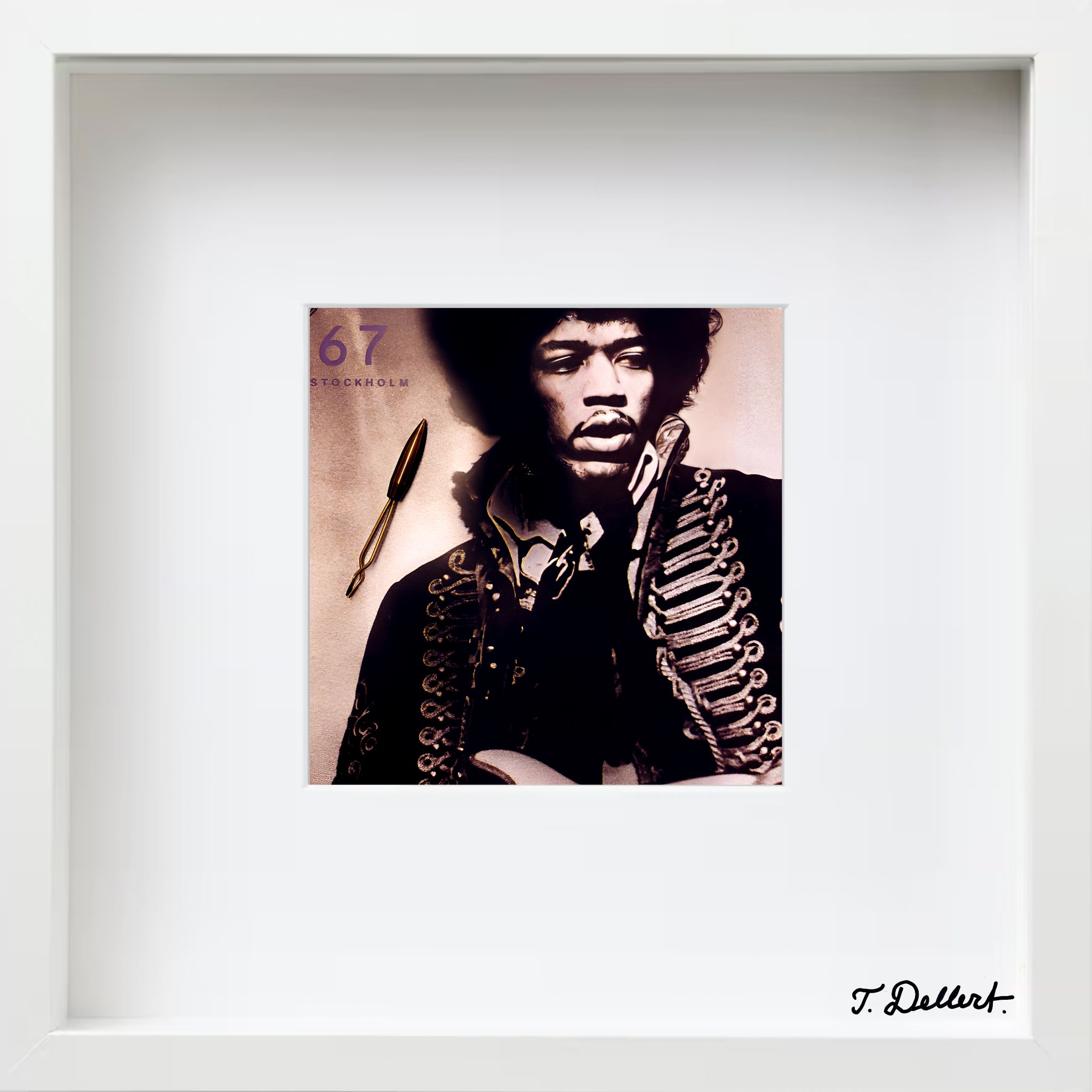 Jimi Hendrix Bullet Roach Clip 